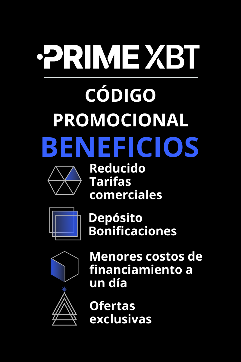 Principales beneficios de los códigos promocionales de PrimeXBT.